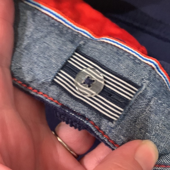 Boden navy, corduroy, slim, straight pant size 11Y - Picture 5 of 8